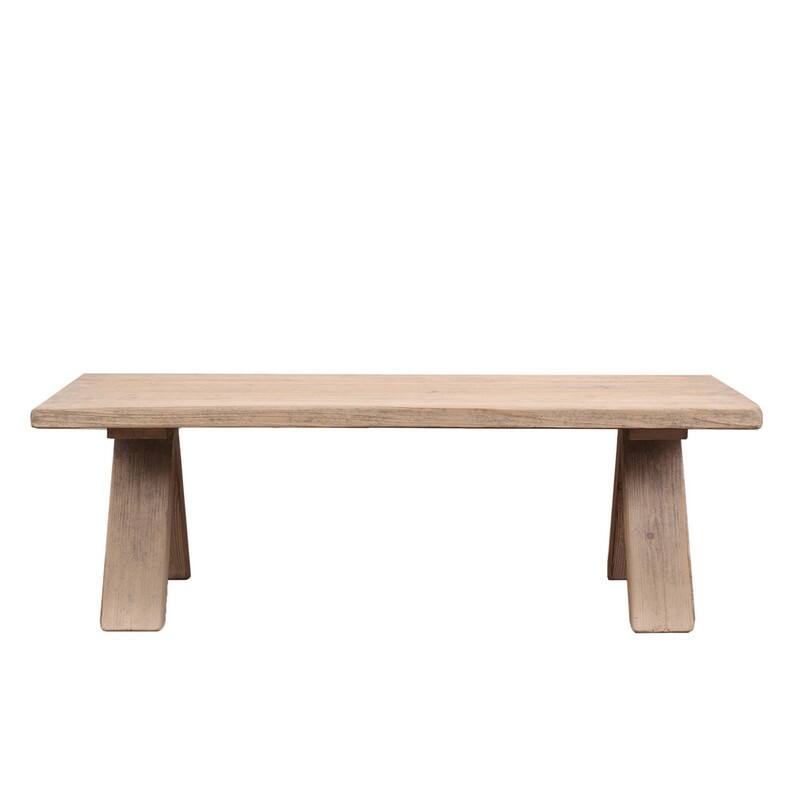 55" Long Rimini Coffee Table with Cross Leg