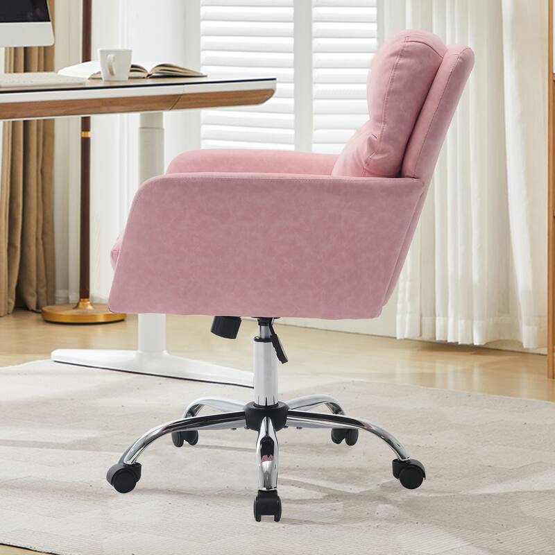 Artificial leather, PU leather, adjustable in height, suitable for office, bedroom, dressing table and other environments