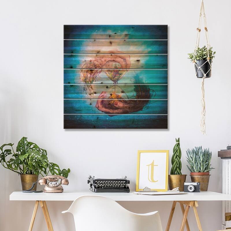 Where Stories Unfold Print On Wood by Mario Sanchez Nevado - Multi-Color