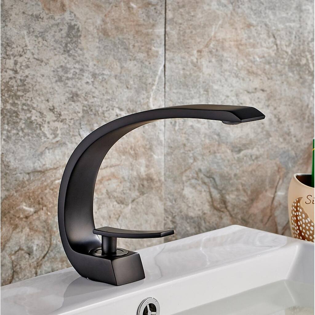 Topcraft Bathroom Sink Faucet Single Hole Bathroom Faucet - Overstock ...