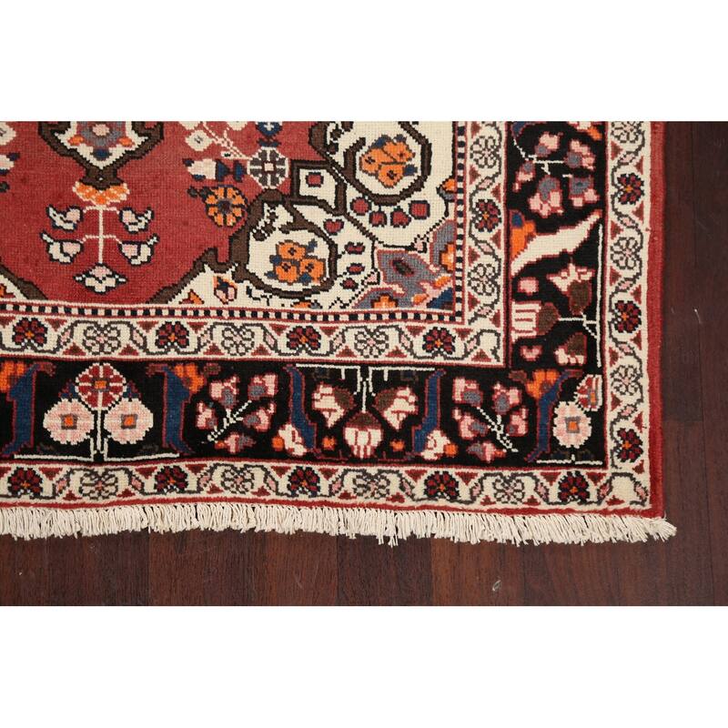 Vegetable Dye Bakhtiari Persian Area Rug Handmade Wool Carpet - 5'2" x 9'11"