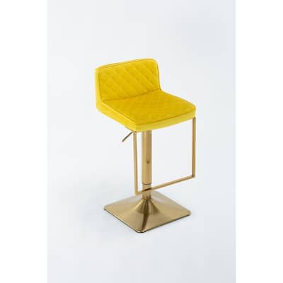 Modern Swivel Barstool Chairs with Back