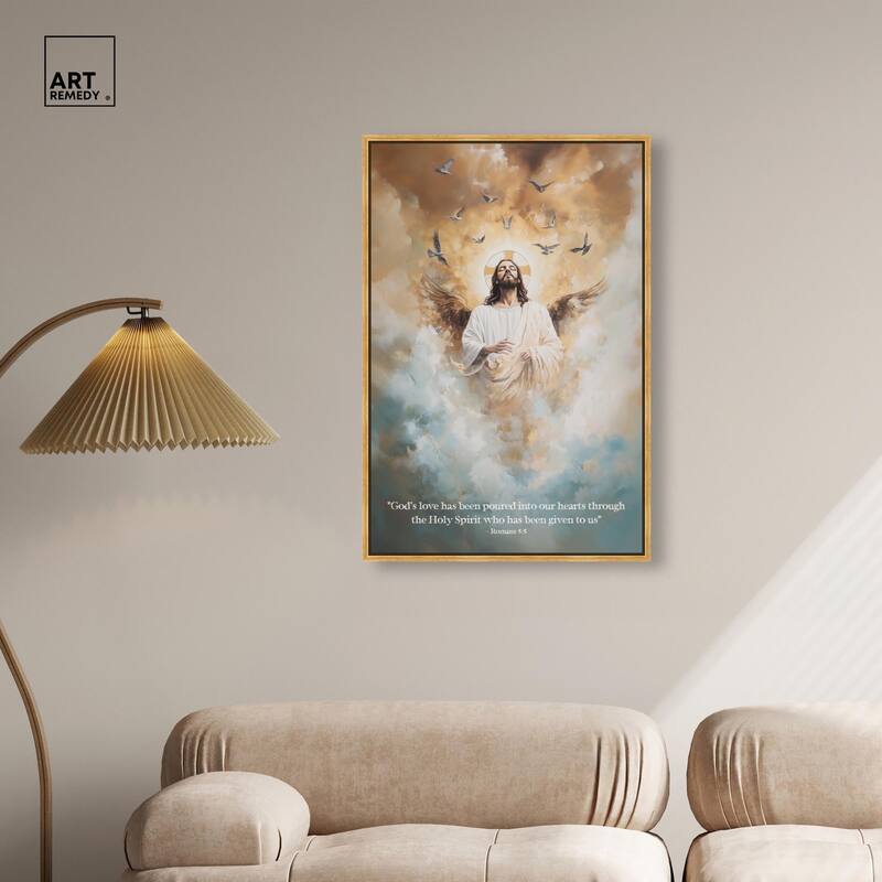 His Love Canvas by Art Remedy