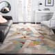 SAFAVIEH Porcello Gennady Mid-Century Modern Abstract Rug - 11' x 15' - Grey/Multi