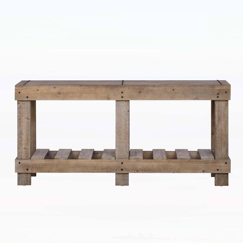 Vintage-Style Entryway Table for Various Home Settings