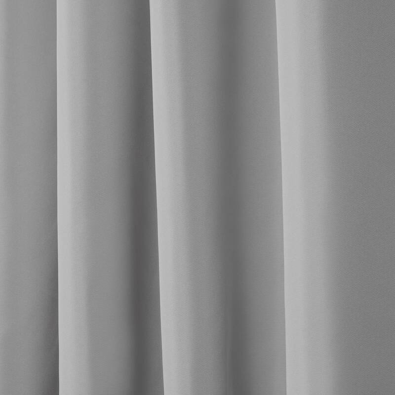 Nicole Miller Canvas Outdoor Curtain Panel Pair