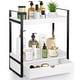 preview thumbnail 8 of 19, 2-Tier Bathroom Organizer Countertop with Drawer - 6.9"D x 13.2"W x 15.8"H