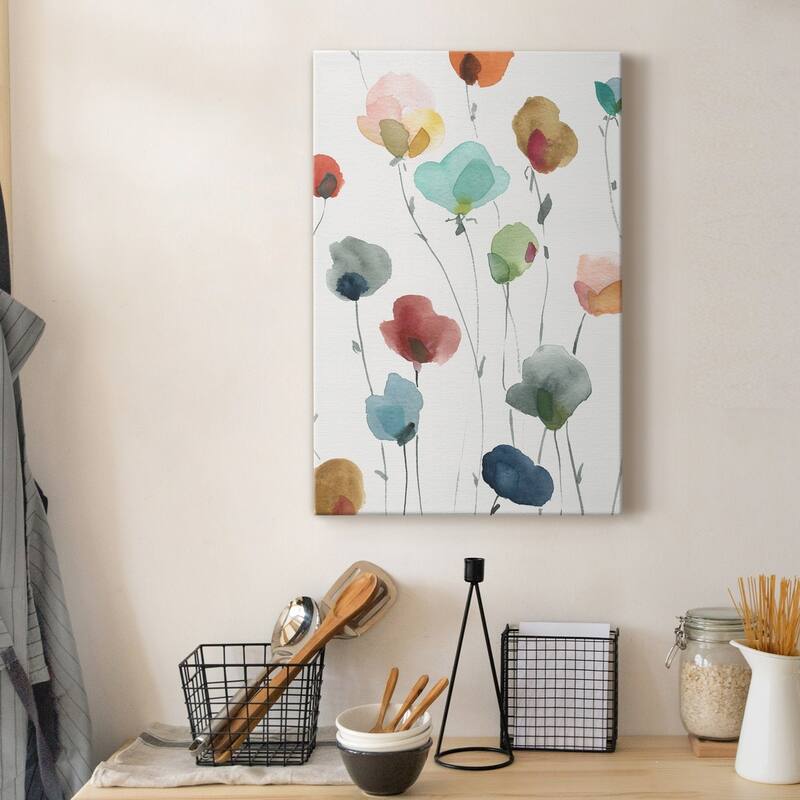 Lollipop Garden I Premium Gallery Wrapped Canvas - Ready to Hang