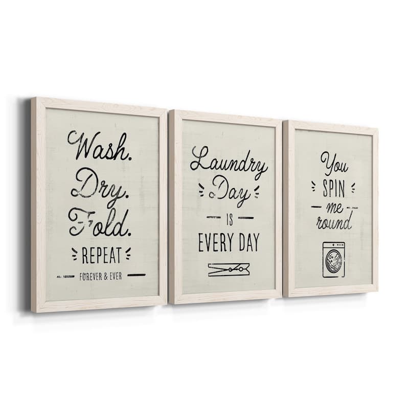 Laundry Room I-Premium Framed Canvas - Ready to Hang - Multi-Color