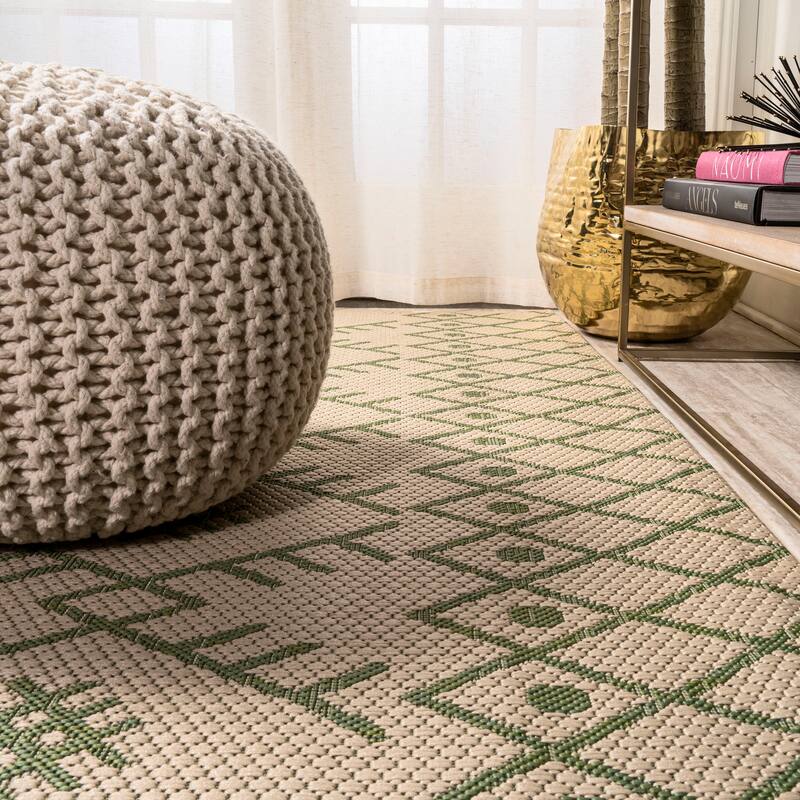 JONATHAN Y Zolak Moroccan Indoor/Outdoor Area Rug