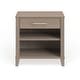 preview thumbnail 2 of 41, Transitional Grey Ash Nightstand