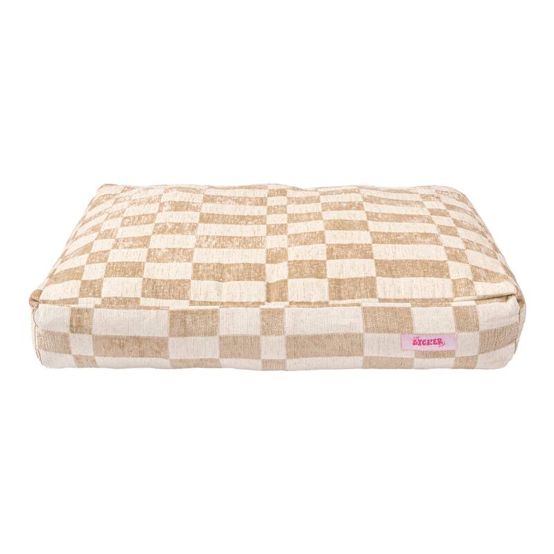 Mabel Designer Modern Ultra Soft Reversible Plush Rectangular Pet Bed with Washable Cover