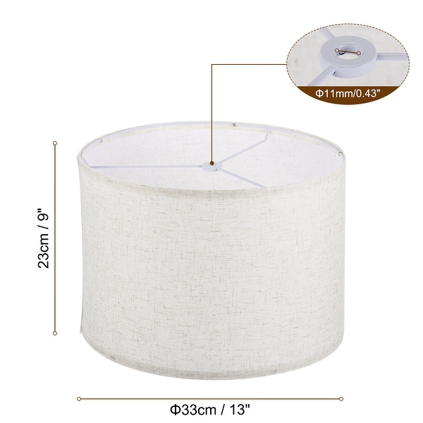 13 inch drum lamp shade cheap