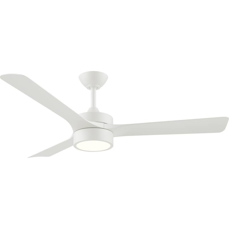 Axion 3-Blade Modern LED Ceiling Fan with Matte Blades