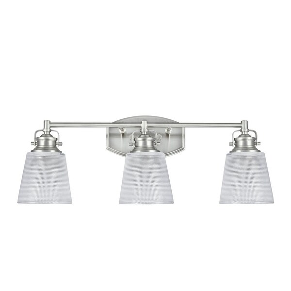 Shop Aspen Creative Three-Light Metal Bathroom Vanity Wall ...