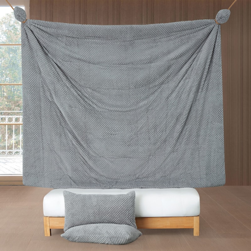 Justa Nother® - Coma Inducer® Oversized Comforter Set - Gray Pebble