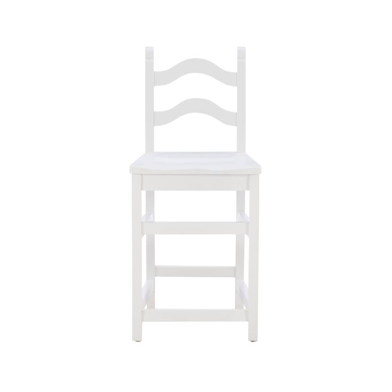 Alkire Counter Stool White Set Of 2
