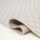 preview thumbnail 8 of 23, JONATHAN Y Sofia High-Low Modern Minimalist Checkered Monotone Ivory/Cream Indoor/Outdoor Rug