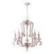 preview thumbnail 19 of 30, Bella Depot 5-Light Vintage Distressed Wood Pendant Light, Retro French Country Chandelier
