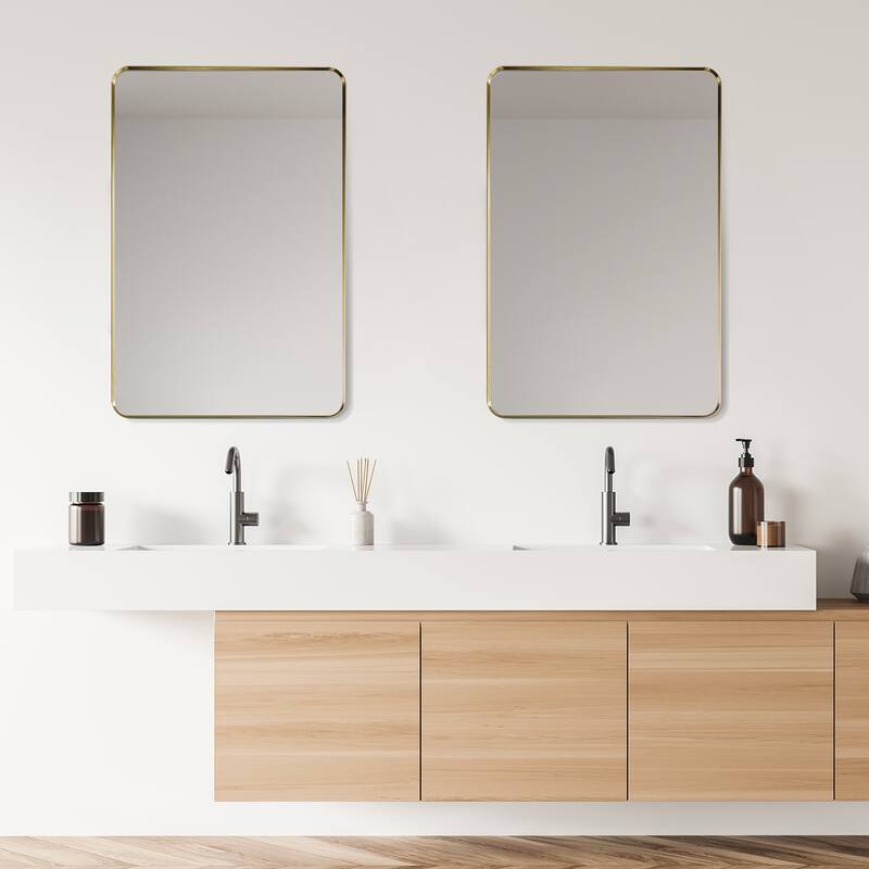 Altair Nettuno Bathroom/Vanity Aluminum Framed Wall Mirror