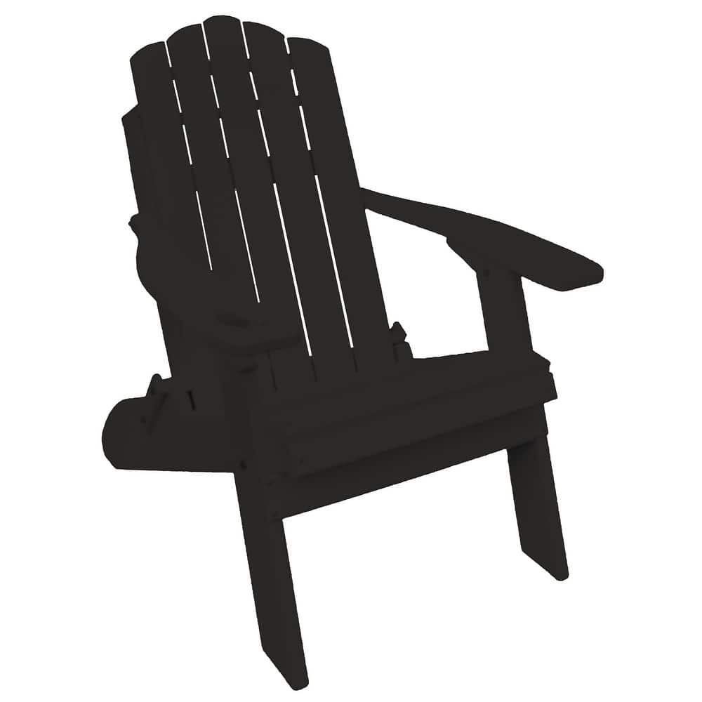 Country Classics Collection Poly Lumber Folding Adirondack Chair