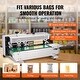 preview thumbnail 18 of 26, Continuous Bag Band Sealing Machine, Horizontal Band Sealer Machine with Digital Temperature Control, Bag Sealer