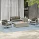 Option Silver+Light Gray+Gray Cushion
