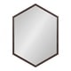 preview thumbnail 21 of 37, Kate and Laurel Laverty Framed Hexagon Wall Mirror