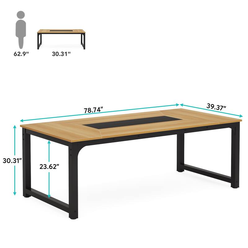 70.9" Rectangle Conference Meeting Table