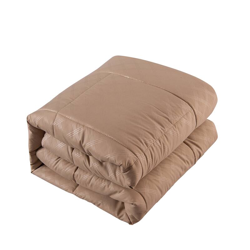 10-piece Solid Color Microfiber Comforter and Sheets Set