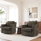 preview thumbnail 87 of 101, Modern Swivel Upholstered Armchair Accent chair Set of 2