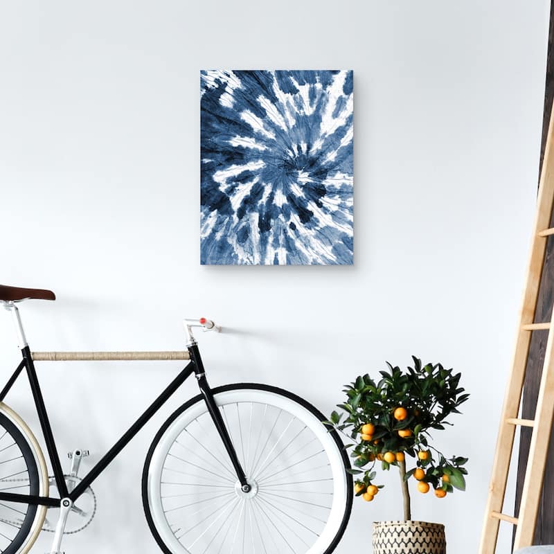 Shibori Pattern by Belle Maison Canvas Art Print