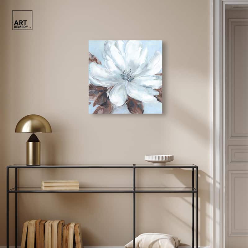 Delicate Blooms II Canvas by Art Remedy, Gallery Wrapped