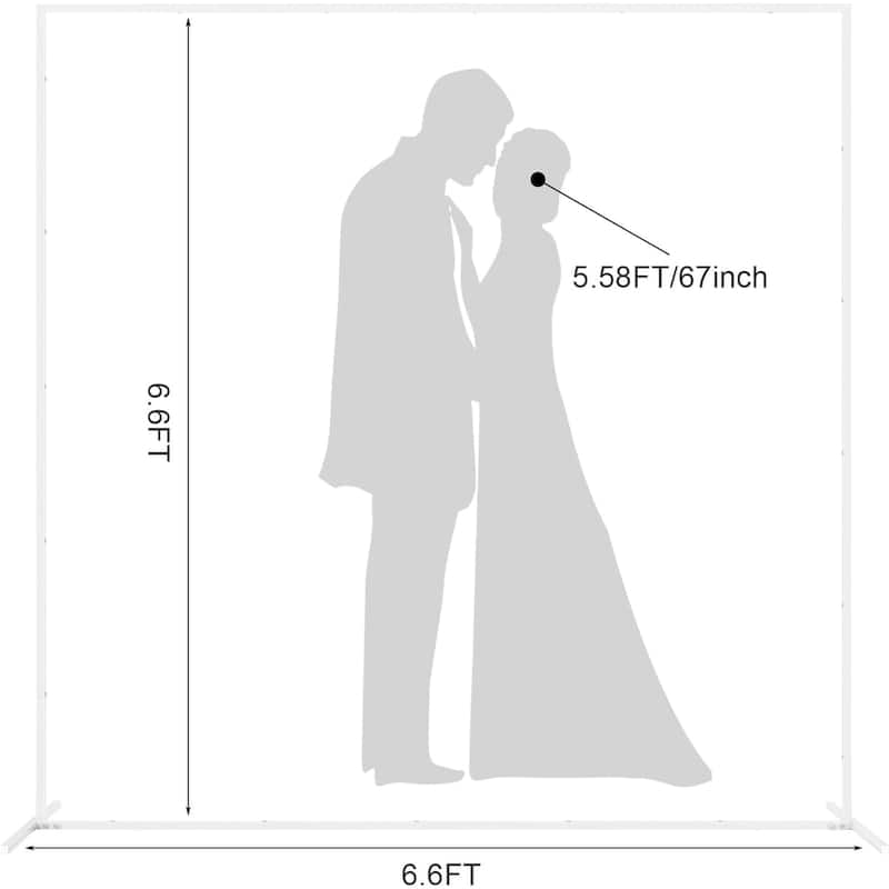 6.6FT Wedding Backdrop Stand