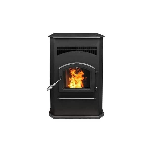 Pleasant Hearth PH50CABPS 50000 BTU Pellet Stove Black Bed