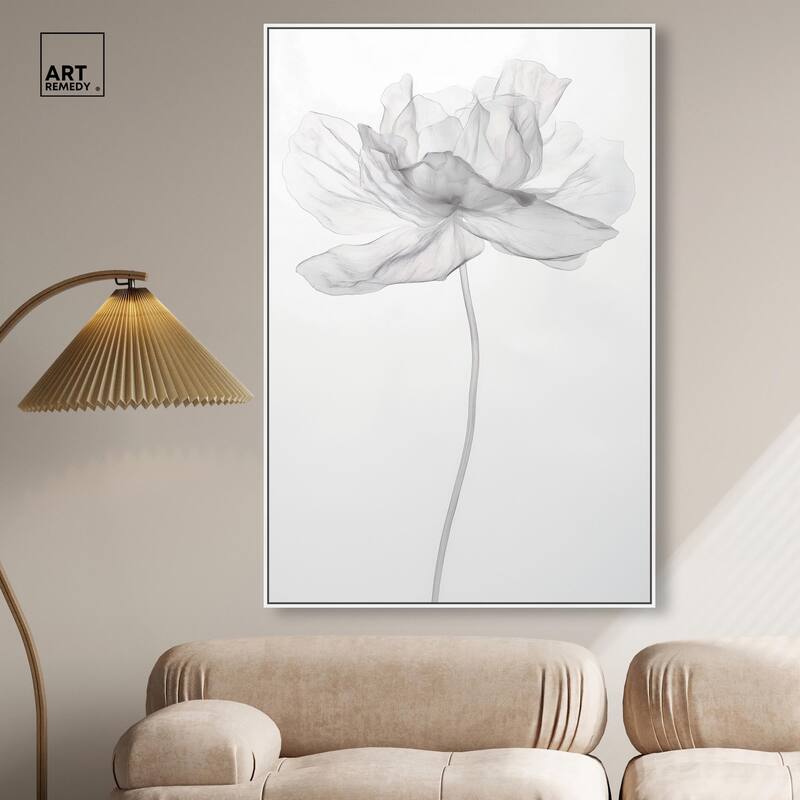 Fragile Beauty II Canvas by Art Remedy