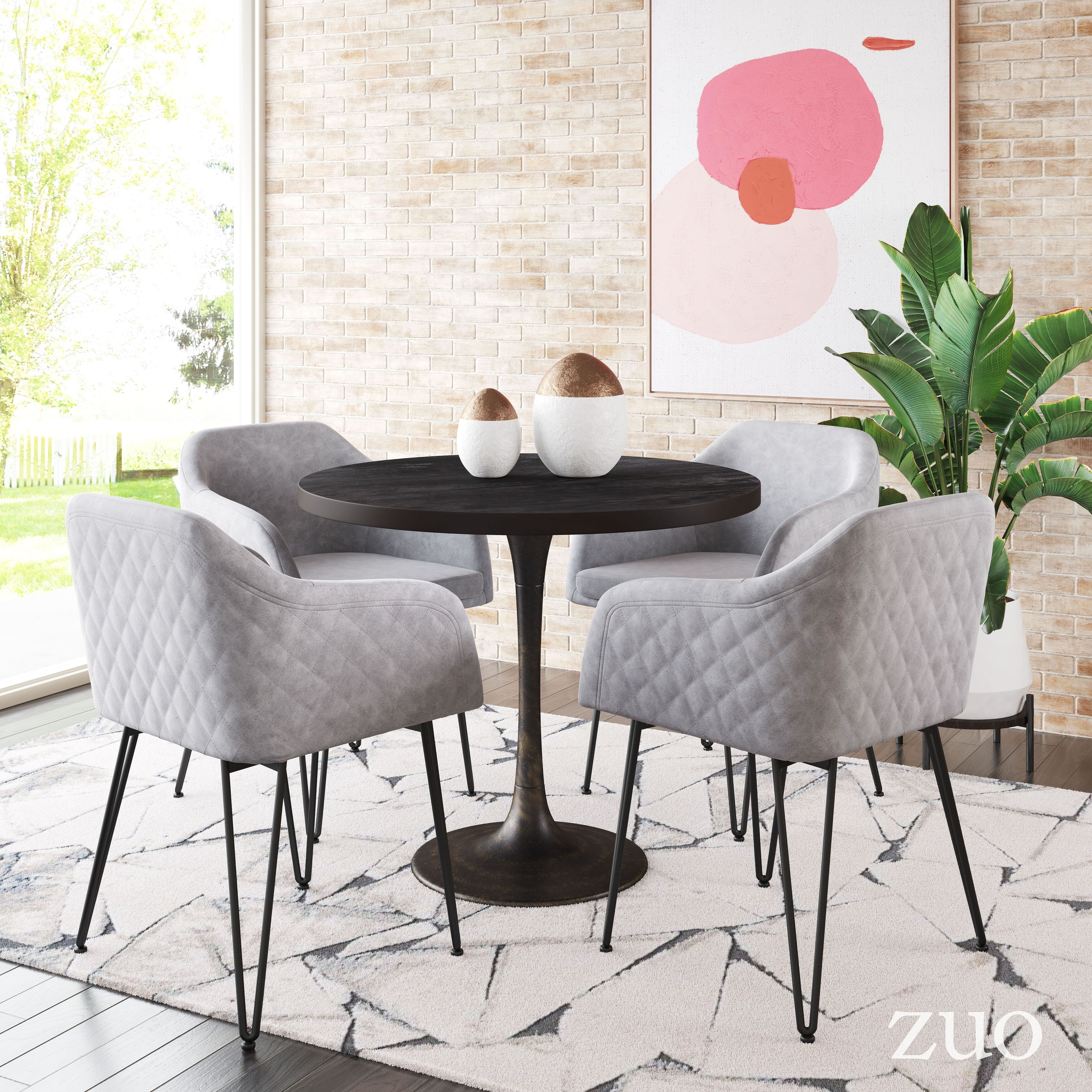 Braxton Dining Chair Set Of 2 Overstock 31477313 Black