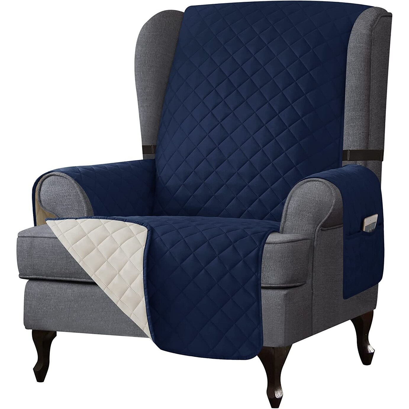 Padded recliner chair 2025 covers