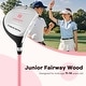 preview thumbnail 8 of 17, Ultimate 165CC Junior #3 Fairway Wood for Kids with Fiberglass Shaft - See Details