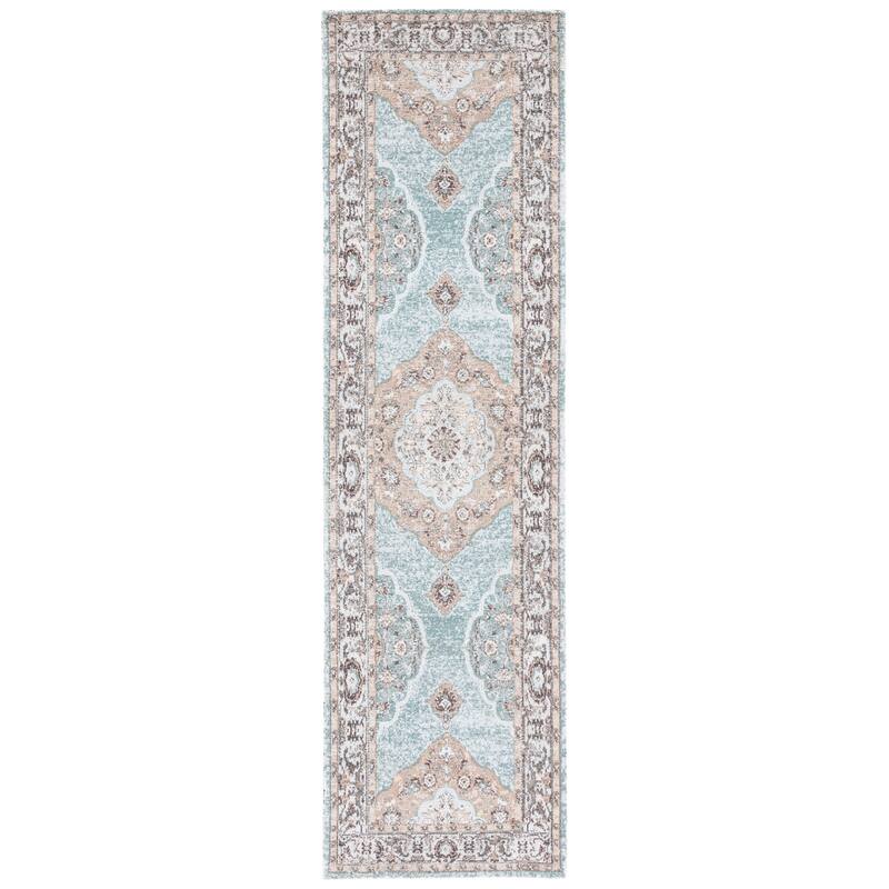 SAFAVIEH Courtyard Maralyn Indoor/ Outdoor Waterproof Patio Backyard Rug