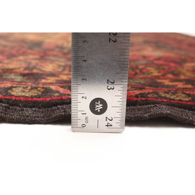 ECARPETGALLERY Hand-knotted Teimani Black Wool Rug - 3'6 x 6'6