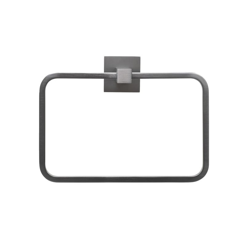 Rectangular towel ring outlet