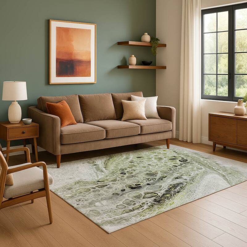 Premium Washable Super Soft Abstract Chic Mayfield Rug