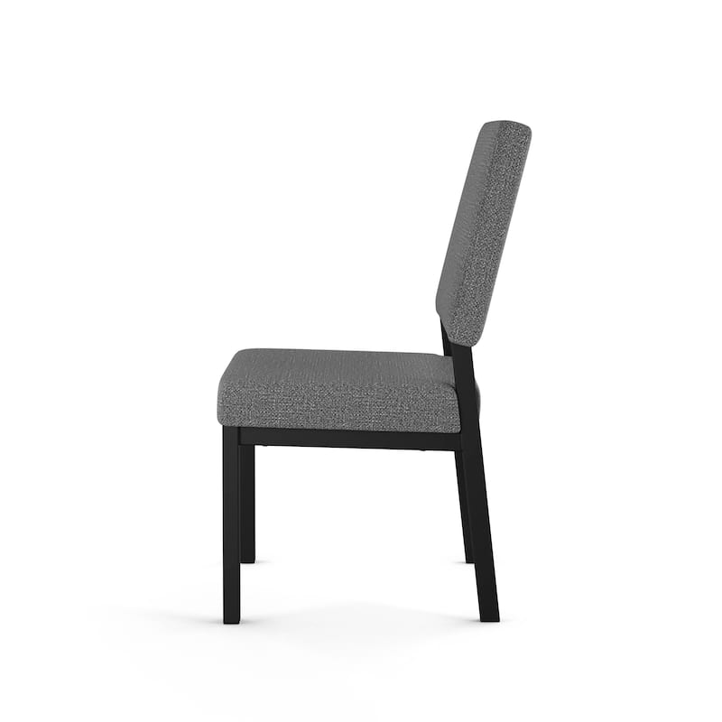 Amisco Avery Upholstered Dining Chair with Metal Legs