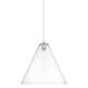 Option Satin Nickel / Clear