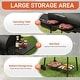preview thumbnail 6 of 6, Barrel Charcoal Grill With Offset Smoker And Warming Rack Outdoor BBQ Grill For Backyard Patio Parties - N/A