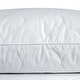 preview thumbnail 5 of 3, Quilted Cotton Cover Soft Goose Feather Down Pillows Set of 2 - White