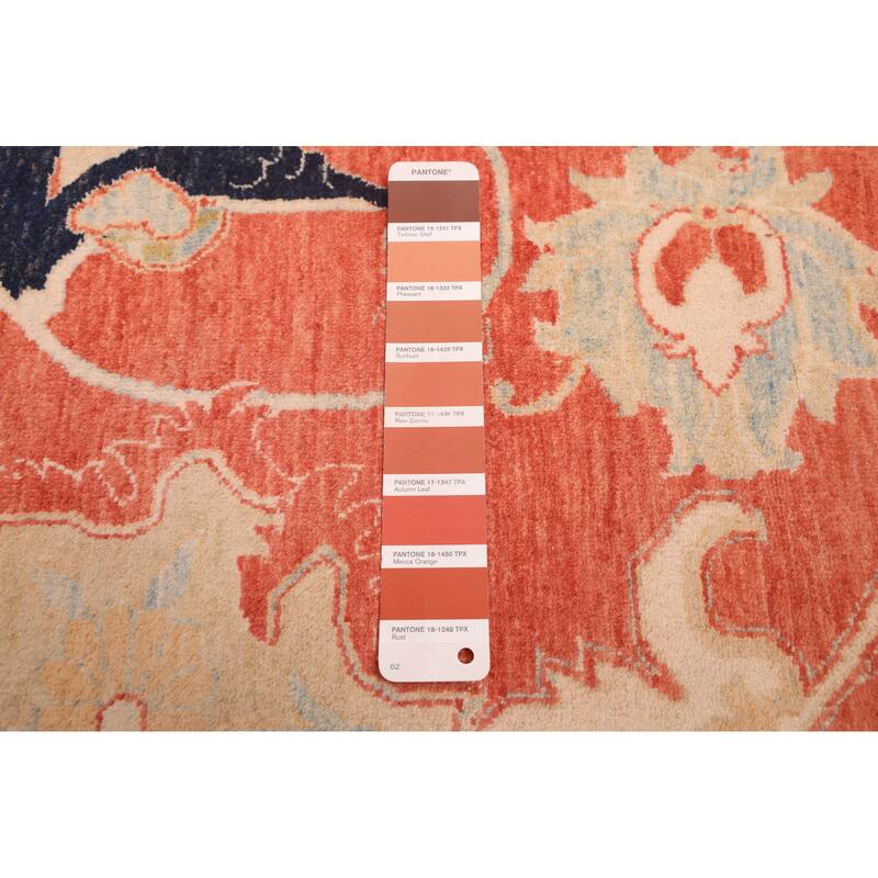 ECARPETGALLERY Hand-knotted Pako Persian 18 Of 20 Copper Wool Rug - 8'11 x 12'0