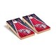 preview thumbnail 1 of 3, Cleveland Guardians MLB Triangle Cornhole Board Set Include Carrying Case