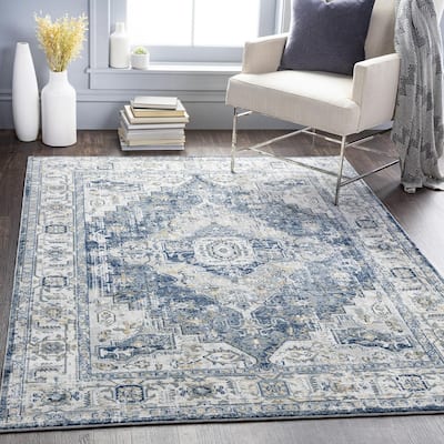 Livabliss Jolie Transitional Medallion Area Rug